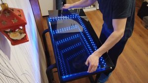 Как это сделано? За 30 сек бесконечное зеркало