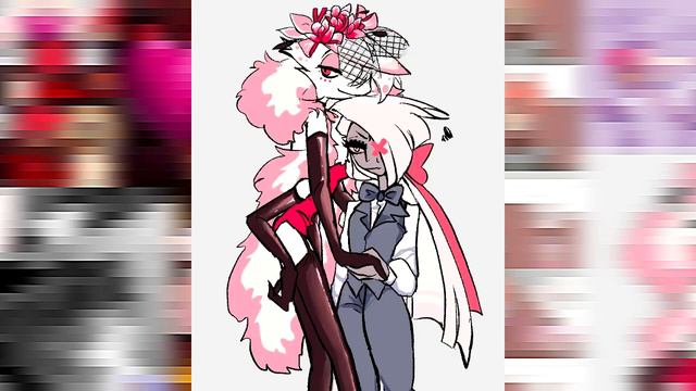 Это же не рильный размер озвучка комиксов "Hazbin Hotel"