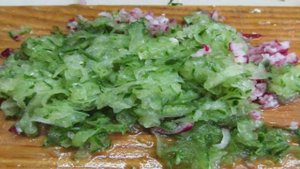Окрошка на свекольном квасе
