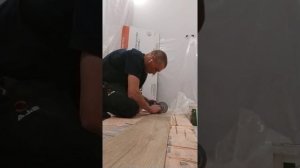 Резка плитки болгаркой без пыли!