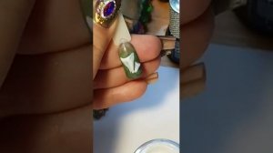 Грибочки объемным гелем. И начало паука. 1 часть. Юлия Билей.