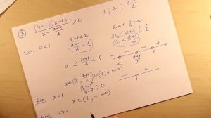 Простейшие неравенства с параметрами. Метод интервалов