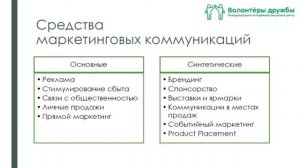 Мастер-класс 7 "Социальное проектирование: презентация и продвижение проекта"