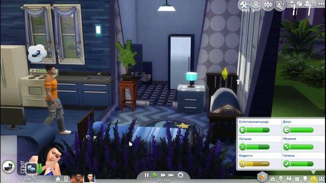 The Sims 4. Эстафетный челлендж "7 пятниц на неделе". Серия 3. смотреть онлайн