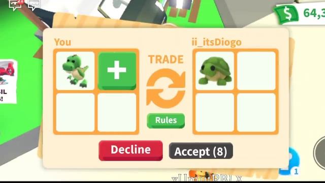 What People Trade for T-rex | +Giveaway | Roblox Adopt Me! смотреть онлайн