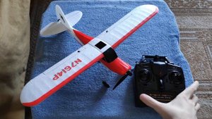 Volantex Sport Cub 500 761-4 RC Airplane - Unboxing & Testing Components