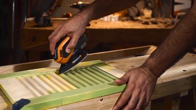 ШЛИФОВАЛЬНАЯ МАШИНКА ✧ WORX - WX648 смотреть онлайн