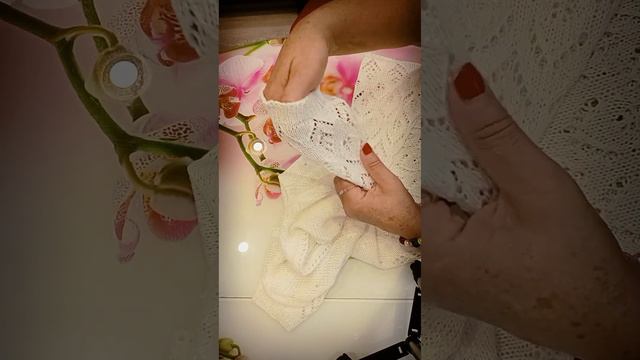 Связала кофточку Жемчужина, и начало нового проекта.