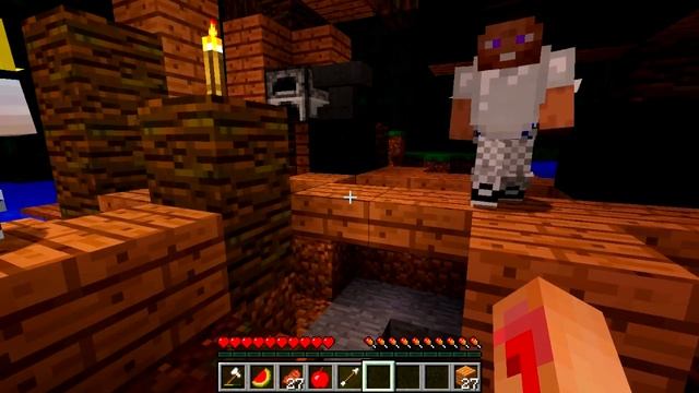 ОТ ЛИЦА НУБА: НУБИК НАШЕЛ СВОЙ СТАРЫЙ ДОМ?! ВЫЖИВШИЙ НУБ #7 | СЕРИАЛ МАЙНКРАФТ МУЛЬТИК ПРО НУБА смотреть онлайн