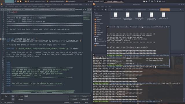 Linux Mint 20.2 Xfce4 - i3 gaps - run scripts - ricing