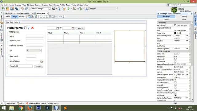 how to fetch or set image on mouse click or button click from database | java netbeans turorial #30 смотреть онлайн