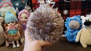 Вяжу к Рождественской ярмарке! Первые игрушки нового 2023 года.