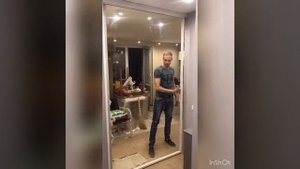 Откатная дверь размеры 1300 на 2700