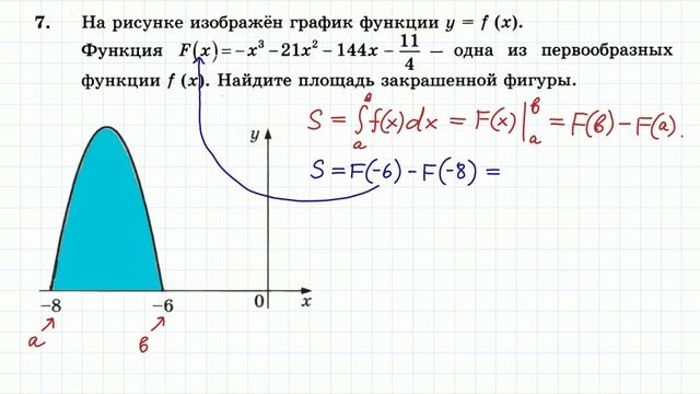 Задание 7 ЕГЭ по математике #41 смотреть онлайн