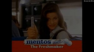Реклама жевательных конфет Ментос из 90-х