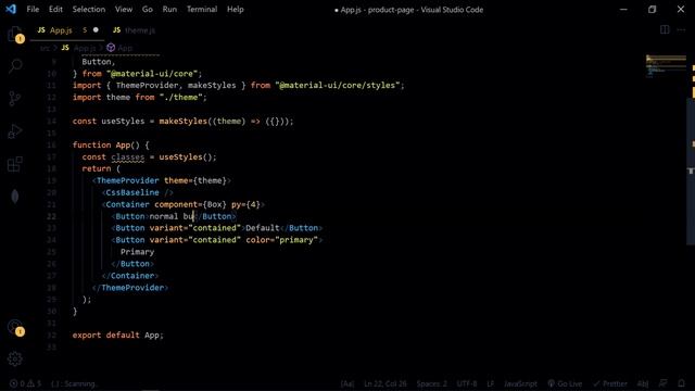 Overrides Global Component Styles - Material UI смотреть онлайн