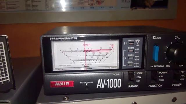 Проверка передающей приставки к приемнику UA1FA -20m 50W смотреть онлайн