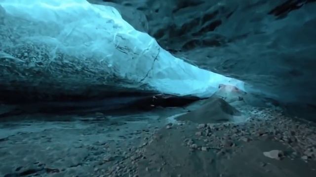 Ледяная пещера в Скафтафетль Исландия смотреть онлайн