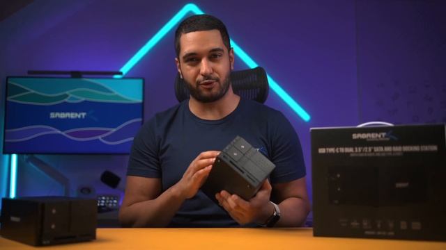 SABRENT USB Type-C To Dual 3.5” SATA and Raid Docking Station смотреть онлайн