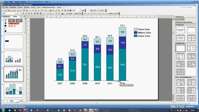 ThinkCell-Abstand zwischen den Säulen verändern смотреть онлайн