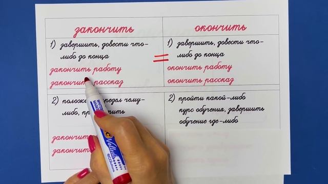 Окончить школу или закончить школу? Как выбрать верный глагол? | Русский язык