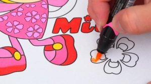 Coloring Milli Team Umizoomi Coloring Page Prismacolor Paint Markers | KiMMi THE CLOWN