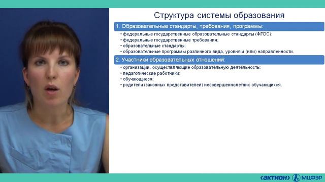 Структура системы образования