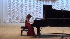 Carl Koelling, Hungary rapsodie mignonne, Op.410. Sofya Erukhimova, 10 yo