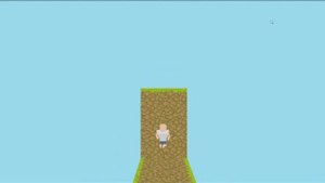 Gdevelop 5  - Pseudo 3D platformer test /  Тест псевдо 3D платформера