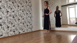 Комбинация Адажио, урок джазового танца, 2 класс