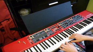 Clavia Nord Stage 2 - Electric Piano Rhodes Soundcheck