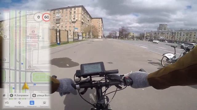 Велопрогулка. Ленинский проспект. Москва смотреть онлайн