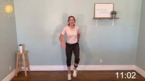 20 min Cardio Workout - Trim your waist with this Fun & Challenging Aerobics Class