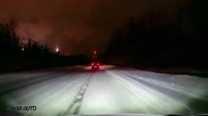 Led P1 HB3 KIA SPORTAGE 4. Смотрим как светят на трассе.