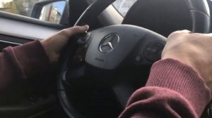 Mercedes W212  автомат,  стартуем под рулевыми лепестками...