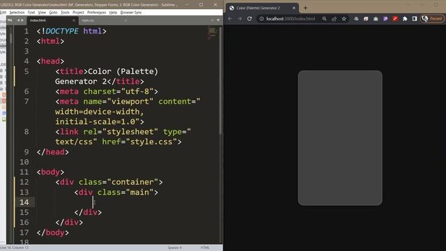 Hex Color Palette Generator 2 using #html5  #css3  #javascript  | #webanimationzone
