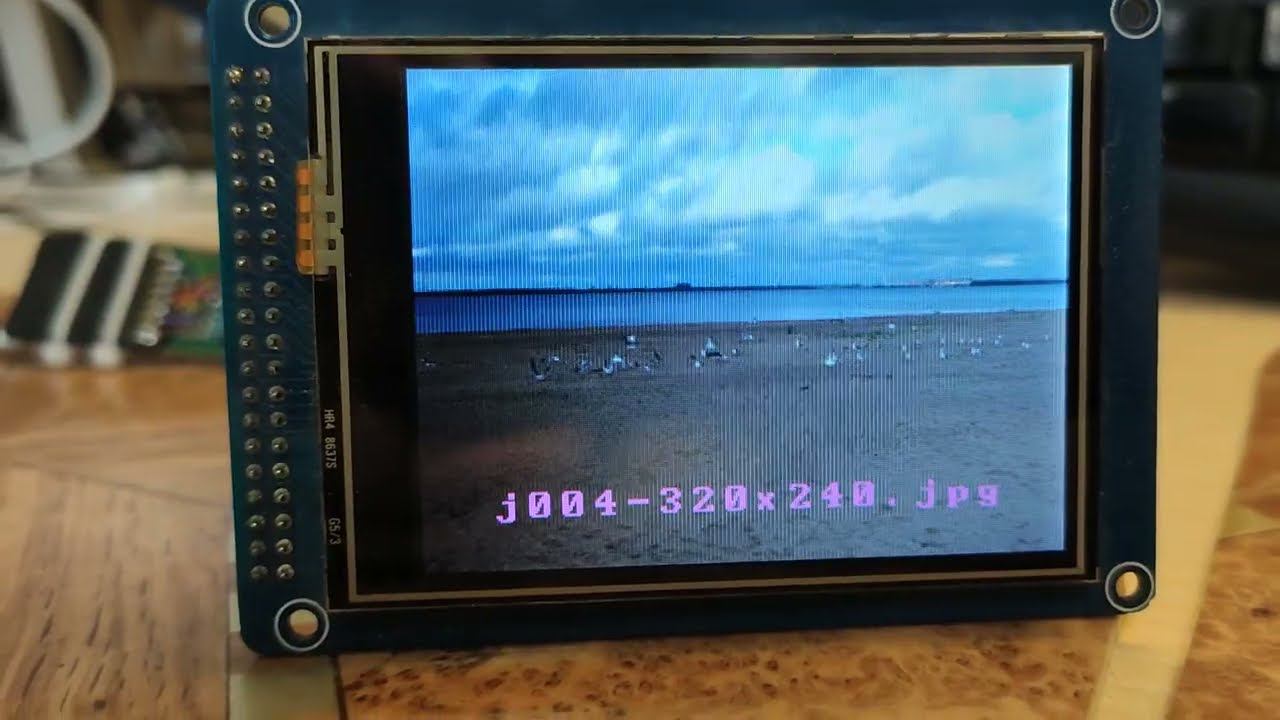 W801 + 3.2 TFT дисплей 320X240 16bit Bus TFT_320QDT_9341