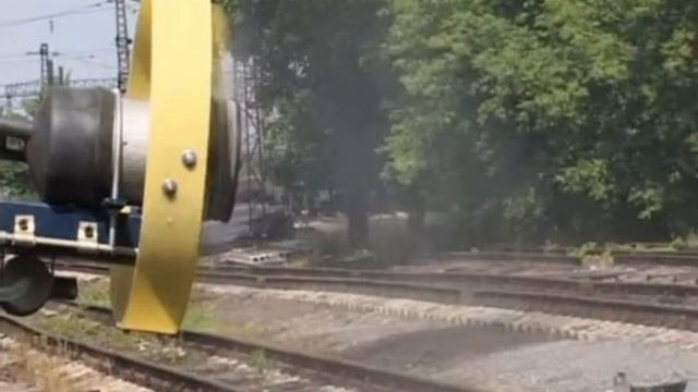 опрыскиватель ЗАРЯ для ЖД