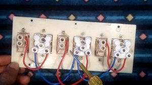 How to Connect a 3 Socket 3 Switch. @electricsciencetrick