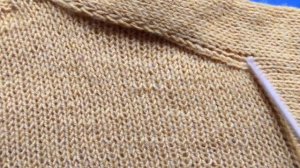 Как Вяжу Свитер Реглан-Погон Бесшовный Спицами Объяснение