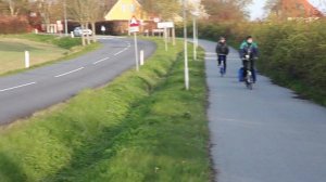 Путешествие на складных велосипедах по Европе из Копенгагена в Гамбург