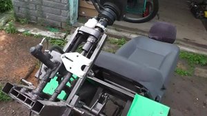 Минитрактор из мотоблока ". Адаптер к мотоблоку.  Нижегородская област