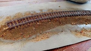 Баласт под рельсы,для макета HO 1:87  piko roco mehano lima bachmann marklin