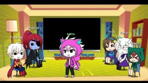 Undertale react to "Sans AU Themes"