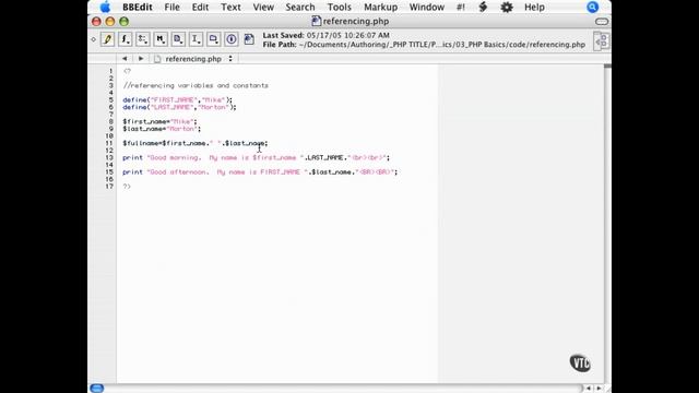 PH - PHP Basics pt 5 смотреть онлайн