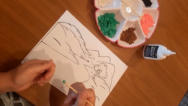 Мастер-класс для родителей. Аппликация (с использованием нетрадиционных техник).
