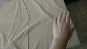 Чистим диван из рогожки пеной для бритья #чистимдиван