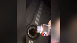 Ауди S8 D2 заливаем мягкую промывку ДВС Ликви Молли на 200км.