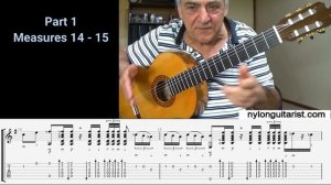 The Godfather guitar tab - Flamenco rumba lesson