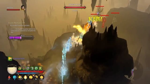 Diablo 3 Reaper of Souls 2.4 Monk Inna's Gen build Ps4 смотреть онлайн